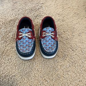 Vineyard Vines Sperrys Toddler size 7.5